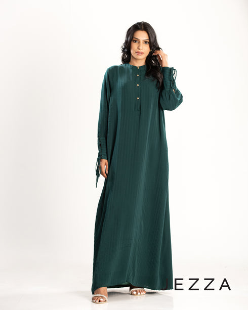 Satin A-Line Dress 63321